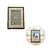 PORTA RETRATO EM MDF OFF WHITE 10X15CM FLORARTE
