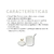 AÇUCAREIRO EM CERAMICA COLIBRI COM COLHER BRANCO 10,5CM WOLFF - loja online