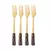 GARFO AÇO INOX CABO CERAMICA PRETO 28893 CADA - comprar online