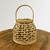 Lanterna Decorativa em Rattan Natural 20cm Grillo - loja online