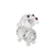 Estatueta Decorativa de Cachorro 17cm em Cristal - comprar online
