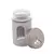 POTE DE VIDRO E INOX C/TAMPA DOSADORA 80ML 1961 LYOR - loja online