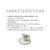 XICARA CAFE COM PIRES EMPILHAVEL PORCELANA - Déco Eletro Home