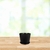 VASO EM CERAMICA PRETO 8,5 CM GRILLO - loja online