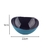 TRAVESSA MILKY EM VIDRO ROXO E AZUL 1.7L FULLFIT - Déco Eletro Home