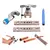 Kit Pestañadora excéntrica + Cortadora de tubo + Rebabador Cód- ZR-809 - Kypros Metal