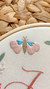 Porta Maternidade Borboletas 22cm - Sítio Decor - Porta Maternidade e Decoração Afetiva