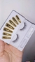 Kit unhas postiças e cilios