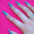 Unhas postiça stilleto cromada