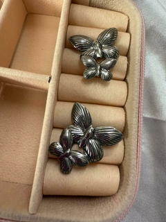 Aros mariposa doble