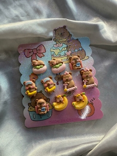 Set colitas capybara