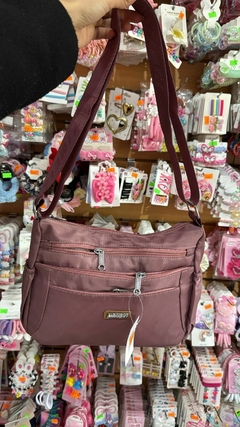 Cartera multibolsillos (Rosa viejo)