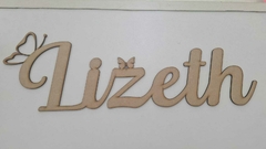 Cartel nombre Lizeth - comprar online