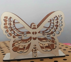 Servilletero mariposa blanco - Regalo Perfecto