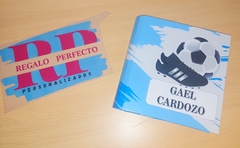 Carpeta 3 anillos personalizada