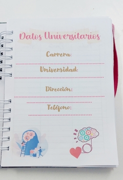 Agenda Universitaria Taylor en internet
