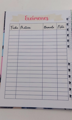 Agenda Universitaria Taylor - Regalo Perfecto
