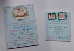 Tarjeta invitacion Presentacion - comprar online