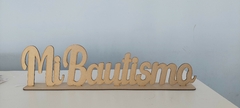 Cartel Mi Bautismo - comprar online