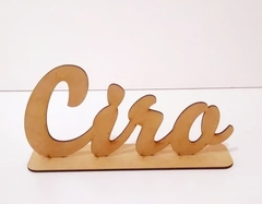 Nombre Ciro con base - comprar online