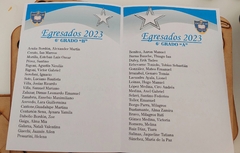 Tarjeta invitación Colación - tienda online