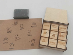 Set 9 sellos - tienda online
