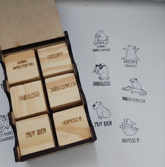 Set 6 sellos - comprar online