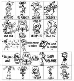 Set de 16 sellos en internet