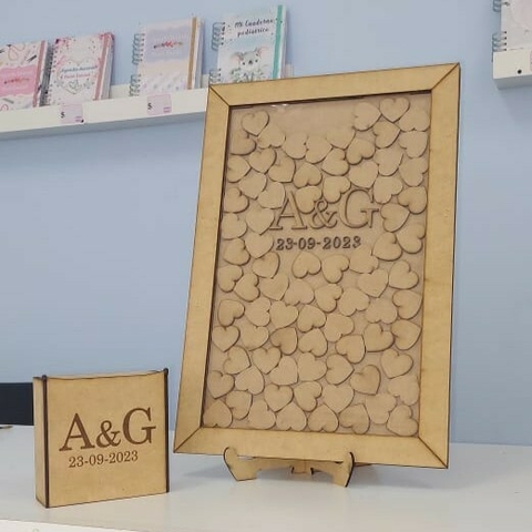 Cuadro de firmas rectangular - comprar online