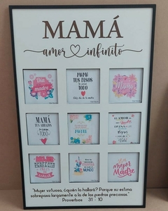 Cuadros Mamá - amor infinito - comprar online