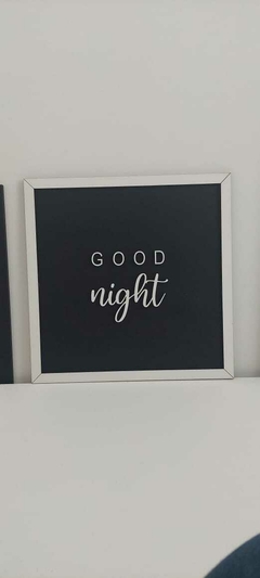 Cuadro Good night/ Good morning - comprar online