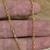 Colar Com Malha de Elos Em Forma de Coração Banhado a Ouro - 45cm - KIANA JOIAS