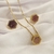 Conjunto Cravejado Com Zircônias - Banhado a Ouro 18k