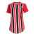 Camisa São Paulo II 22/23 Torcedor Adidas Feminina - Vermelho, Preto e Branco