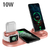Carregador Indução fast charger para Celular almofada de carregamento rápido para relógio de telefone 6 em 1 estação de carregamento e decoração - loja online