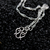 Colar feminino com pingente de pedrinha de diamante - Vendas Net