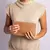 Bolsa Clutch Couro Couro