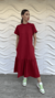 VESTIDO BABADOS CRIS - CEREJA na internet