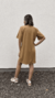 VESTIDO CURTO LARA - COCO QUEIMADO na internet