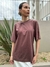 T-SHIRT MANU - MARROM