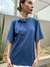 T-SHIRT MANU - AZUL na internet