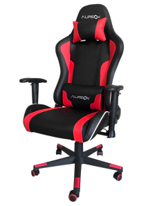 SILLA GAMER AUREOX G400 NEGRA Y ROJO