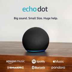 ASISTENTE AMAZON ECHO DOT 5 SMART BLACK - comprar online