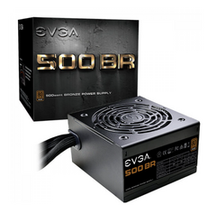 FUENTE GAMER EVGA 500W BR 80 BRONZE