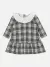 Vestido Jacquard Xadrez Momi na internet