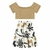 Conjunto Infantil Menina Estampa Tropical Nanai