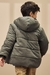 Jaqueta Puffer em Nylon Cupro Boreal Johnny Fox - comprar online