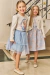 Vestido em Super Cetim e Bolero em Fleece Luxo Kukiê Infantil Menina - comprar online
