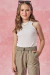 Blusa Regata Boxy em Canelado Liz Vic&Vicky - loja online