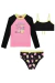 Trio de Biquíni e Blusa Manga Longa em Malha UV50 Vic&Vicky - comprar online
